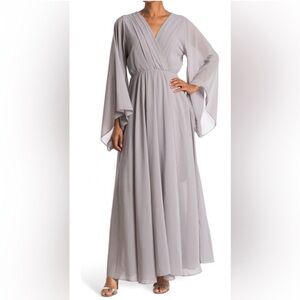 Meghan Los Angeles Bell sleeve Maxi dress